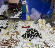 ضبط 4 ملايين قرص مكملات غذائية مجهولة المصدر في مصنع بالجيزة