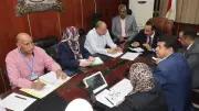 محافظ سوهاج يتفقد غرفة العمليات ويطمئن على سير امتحانات الثانوية العامة
