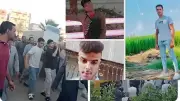أهالي فاقوس يشيعون جثامين 3 شباب غرقوا في ترعة بالشرقية في جنازة مهيبة