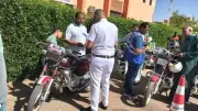 قافلة مرورية لخدمة أهالي مركز بلاط بالوادي الجديد تخفف مشقة السفر