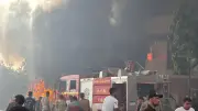 خطة مرورية تزامنا مع السيطرة على حريق عزبة خير الله بمحيط حرم الطريق الدائري