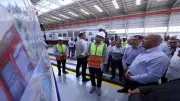 وزير النقل يتفقد ورشة السد العالي بأسوان لمتابعة صيانة قطارات الصعيد