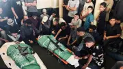 استشهاد فلسطينيين وإصابة آخرين في غارة إسرائيلية على خان يونس