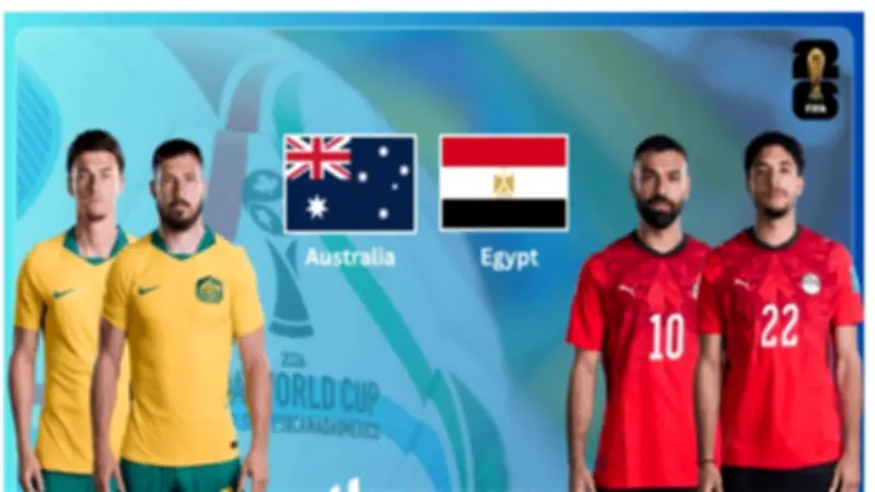 الذكاء الاصطناعي يتوقع فوز مصر على أستراليا 1-0 في كأس العالم