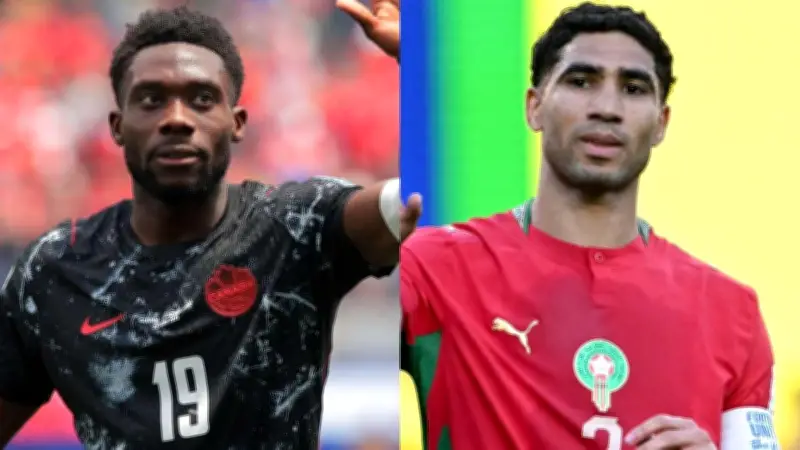 التشكيل الرسمي لمواجهة كندا ضد المغرب في دور الـ16 من كأس العالم