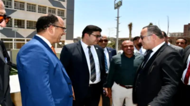 جامعة العاصمة تفتتح مشروع تطوير شامل لكلية الهندسة بحلوان