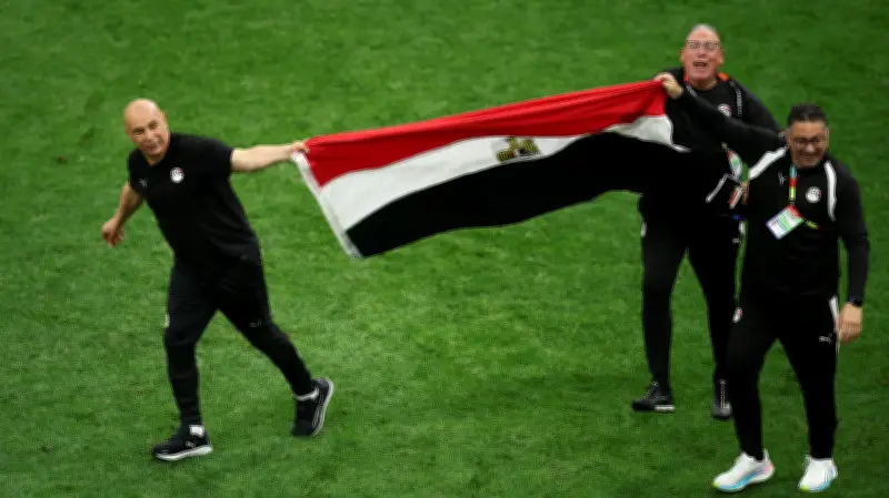 شرطة دالاس تكشف سبب مشادة إبراهيم حسن مع أحد الضباط قبل مباراة مصر وأستراليا