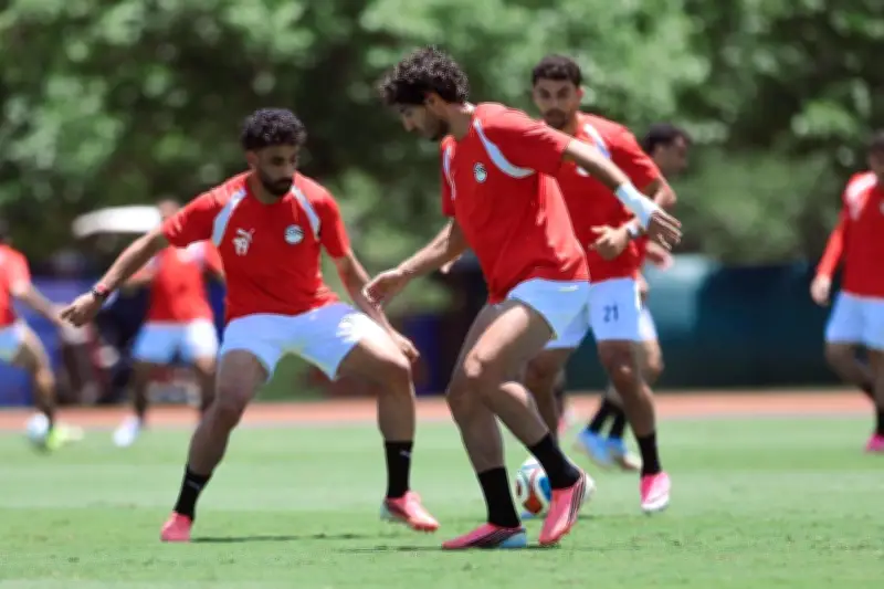منتخب مصر يختتم تدريباته في دالاس استعداداً لمواجهة أستراليا