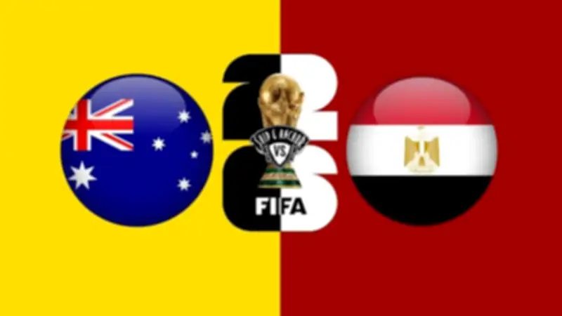 موعد مباراة مصر وأستراليا والقنوات الناقلة في كأس العالم 2026
