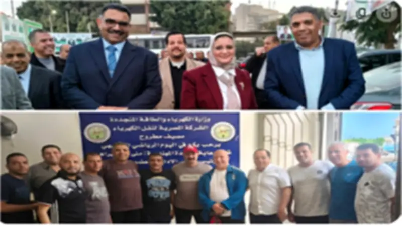 المصرية لنقل الكهرباء تطلق «100 يوم رياضة» لرفع كفاءة العاملين