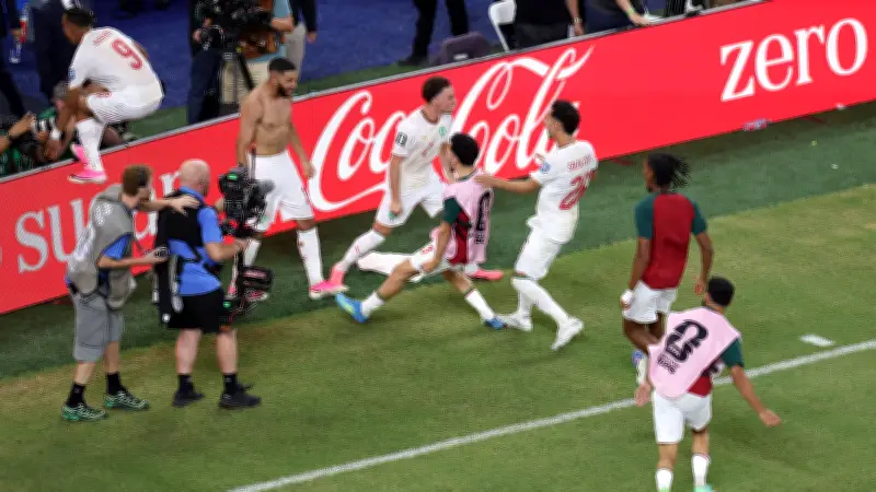 ريمونتادا إنجلترا تحافظ على إنجاز المغرب كأول منتخب أفريقي يقصي بطل كأس العالم