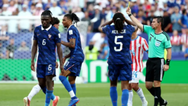 فرنسا تطالب فيفا بإلغاء بطاقة مايكل أوليسي قبل مواجهة المغرب في ربع نهائي كأس العالم