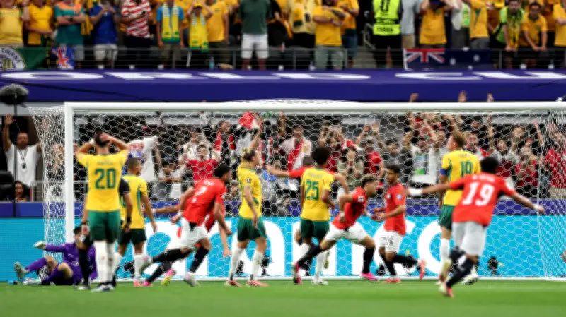 إمام عاشور يسجل هدف تقدم مصر على أستراليا في كأس العالم 2026