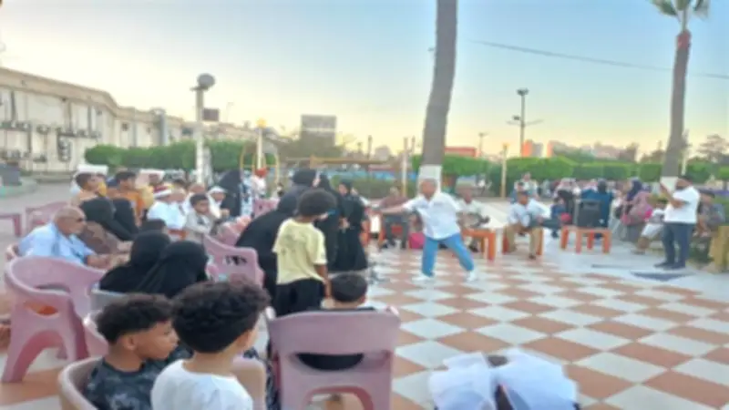 فرقة كفر الشيخ للآلات الشعبية تُحيي تراث "شارع الفن" في حديقة صنعاء