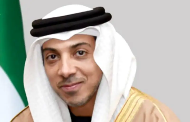 منصور بن زايد يهنئ السيسي بعد تأهل مصر التاريخي لأولمبياد باريس
