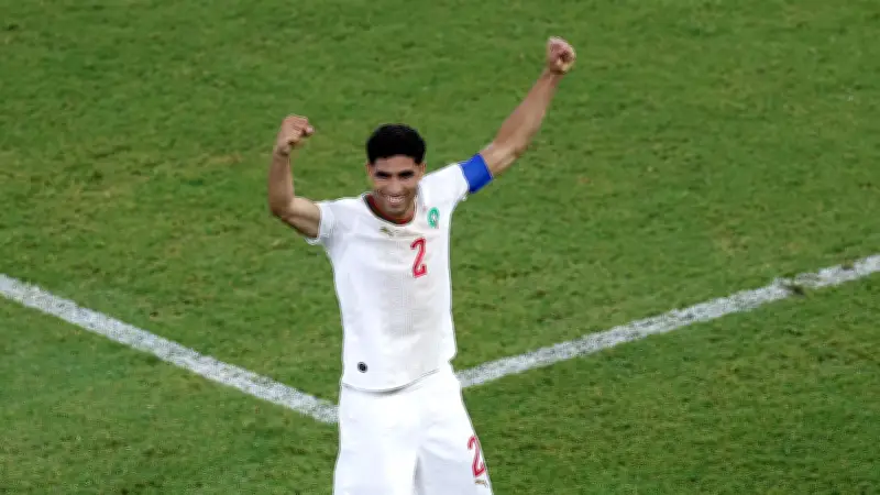 المغرب يكرم حكيمي باحتفال استثنائي قبل موقعة كندا في كأس العالم