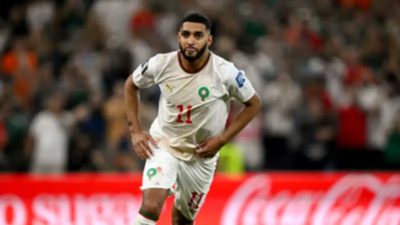 تكريم مرح للصيباري من لاعبي المغرب بعد انتقاله لبايرن ميونخ