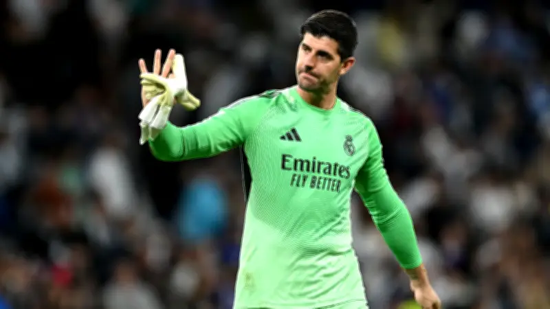 ريال مدريد يخطط لمرحلة ما بعد كورتوا ولا يعتبر لونين بديلاً استراتيجياً