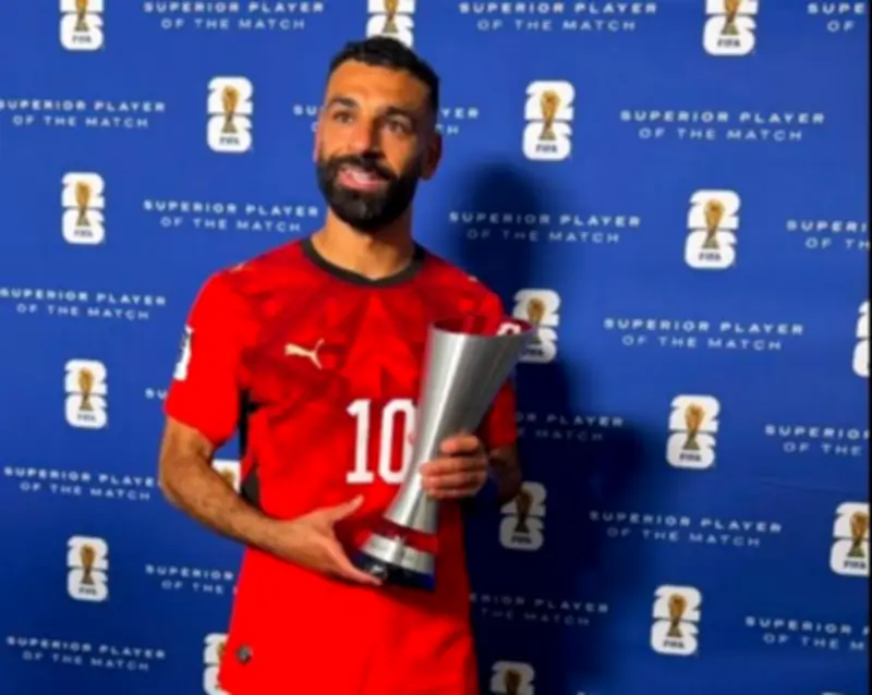 صلاح يحصد جائزة رجل مباراة مصر وأستراليا بعد تأهل الفراعنة لدور الـ16