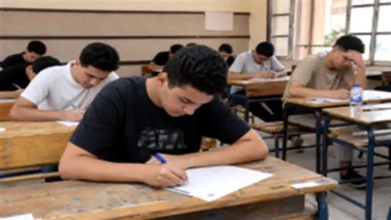 طلاب الثانوية العامة 2026 يؤدون امتحان اللغة الإنجليزية اليوم الأحد