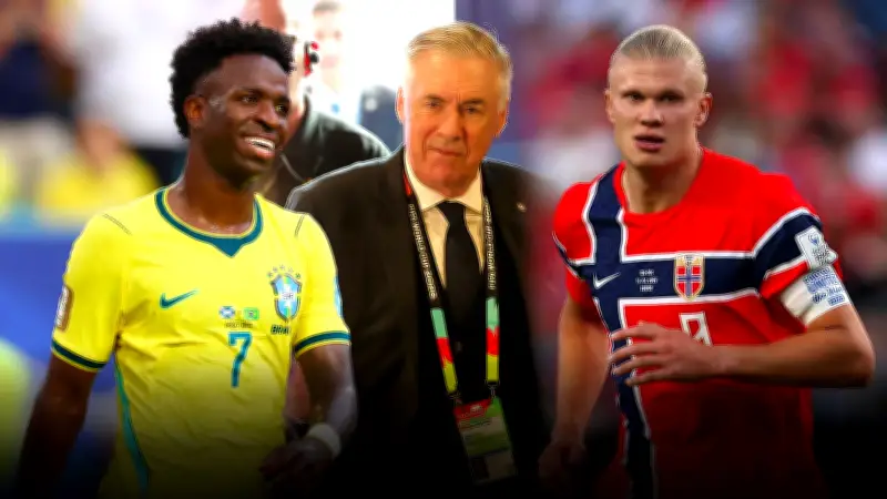 إحصائية مرعبة لرفاق فينيسيوس.. النرويج دابة البرازيل السوداء في كأس العالم