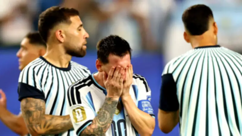 عاصفة رعدية تؤخر طائرة الأرجنتين قبل مواجهة مصر في كأس العالم