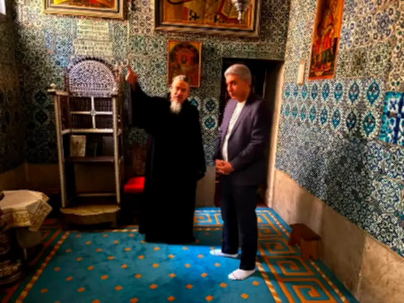 وزير السياحة يوجه بسرعة الانتهاء من ترميم دير سانت كاترين وفق الجداول الزمنية