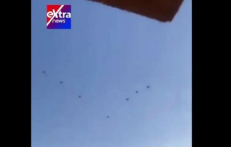 فيديو لبروفات القوات الجوية استعدادًا لافتتاح مقر القيادة الاستراتيجية
