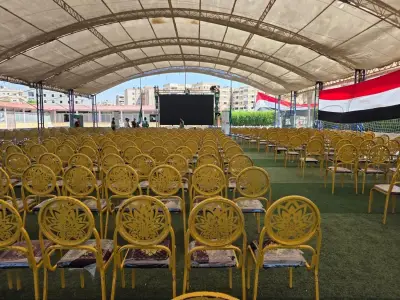 35 شاشة عملاقة وحديقة المساعد لمتابعة مباراة مصر والأرجنتين بسينا