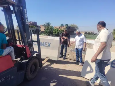 وفاة 9 أطفال بأسوان بعد سقوط حواجز خرسانية عليهم في ترعة
