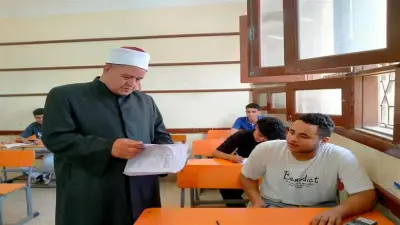 رئيس القليوبية الأزهرية يتفقد لجان بنها في الأسبوع الختامي لامتحانات الثانوية
