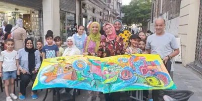 فرقة التحدي ومصطفى كامل يتألقان في شارع الفن بالإسكندرية
