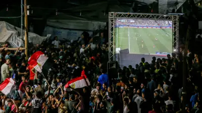 استقبال حافل لمنتخب مصر بعد الوداع الدراماتيكي من المونديال