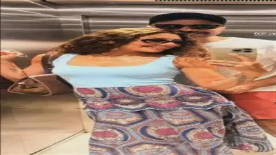 أول ظهور لأحمد السعدني وميرنا الهلباوي بعد زواجهما
