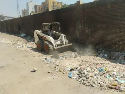 محافظ الجيزة يتابع رفع كفاءة كوبري مشاة همرس ببولاق الدكرور