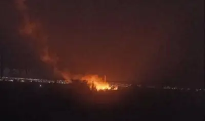 قصف إسرائيلي يستهدف بلدة في ريف درعا السورية