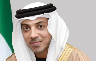 منصور بن زايد يهنئ السيسي بعد تأهل مصر التاريخي لأولمبياد باريس