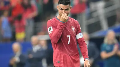دموع رونالدو تختتم مسيرته المونديالية بعد خسارة البرتغال أمام إسبانيا