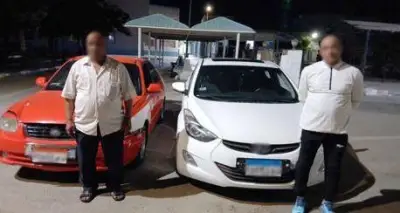 ضبط سائقي سيارتين بسبب قيادة متهورة في موكب زفاف بالإسماعيلية