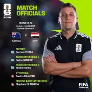 التشادي تيخيرا حكما لمباراة مصر وأستراليا في تصفيات مونديال 2026