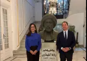 وزيرة الثقافة تبحث مع السفير الفرنسي تعزيز التعاون الثقافي