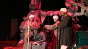 مسرحية حيضان الدم على مسرح مركز الجيزة الثقافي ضمن مهرجان فرق الأقاليم