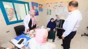 جامعة كفر الشيخ توقع الكشف على 1411 حالة مجانا بقافلة طبية بقرية الوزارية