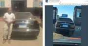 ضبط قائد سيارة ملاكي طمس لوحتها في المنوفية