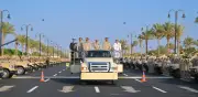 الرئيس السيسي يشهد اصطفاف القوات خلال افتتاح مقر القيادة الاستراتيجية فيديو