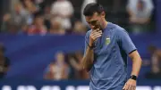 بالفيديو: سكالوني يغادر مقابلة باكيًا بعد فوز الأرجنتين على مصر في كأس العالم